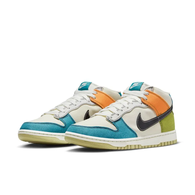 Nike Dunk Mid “Pale Ivory / Multicolor” (DV0830-100)