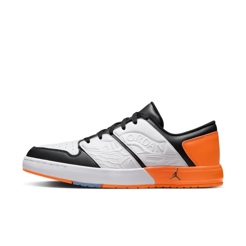 Air Jordan NU Retro 1 Low “WHITE BLACK MAGMA ORANGE” (DV5141-108)