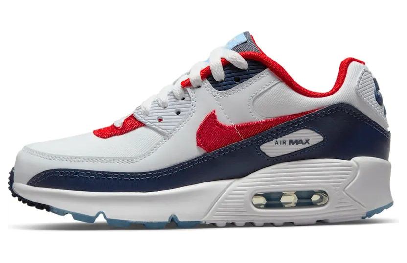 Nike Air Max 90 USA Denim (GS) (DJ5177-100)
