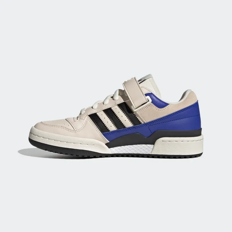 Adidas Forum Low Wonder White / Core Black / Lucid Blue (HQ4426)