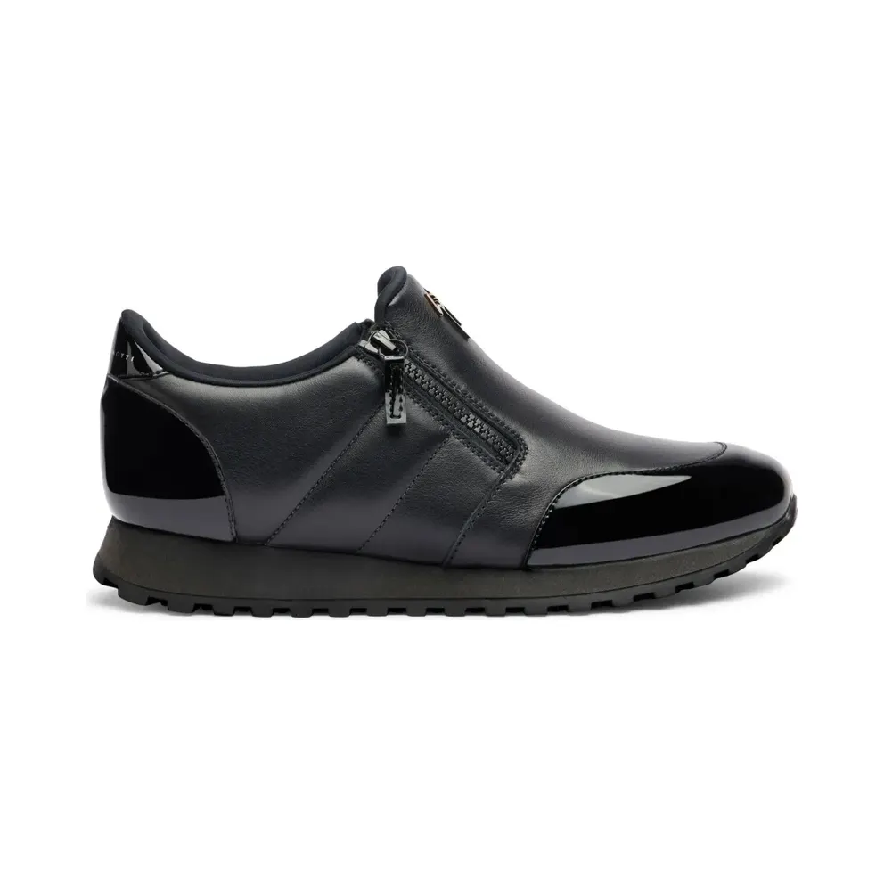 Giuseppe Zanotti Ilde Run mit doppeltem Reißverschluss – Black (IU10058K19)
