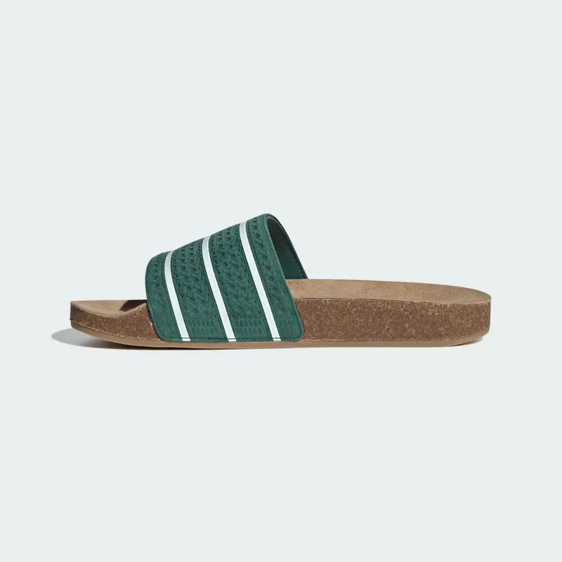 Adidas adilette Slides Collegiate Green / Core White / Gum (JH5495)