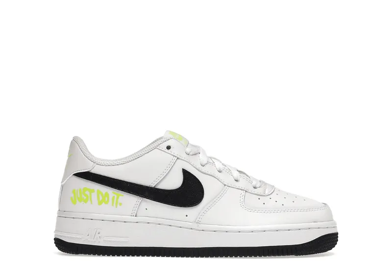 Nike Air Force 1 Low Just Do It White Volt (GS) (DM3271-100)