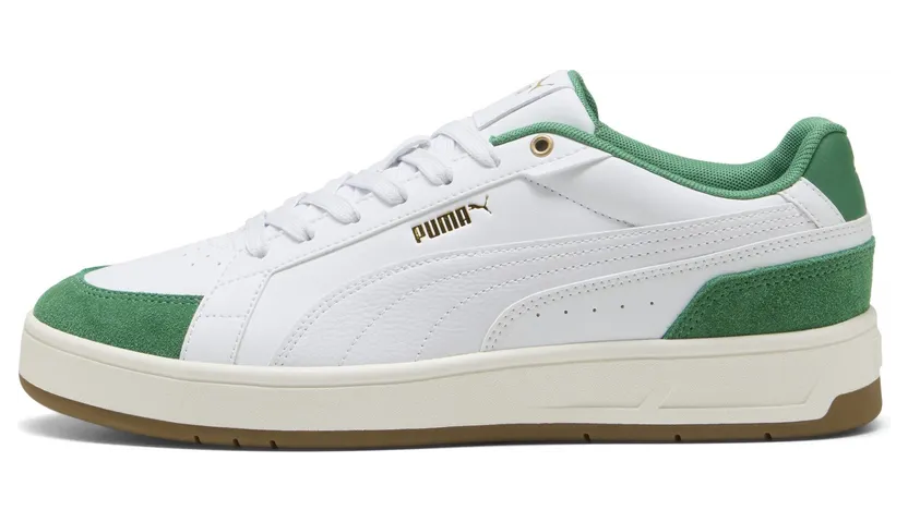 Puma Court Classico Sport “Puma White / Puma White / Archive Green” (400731_12)