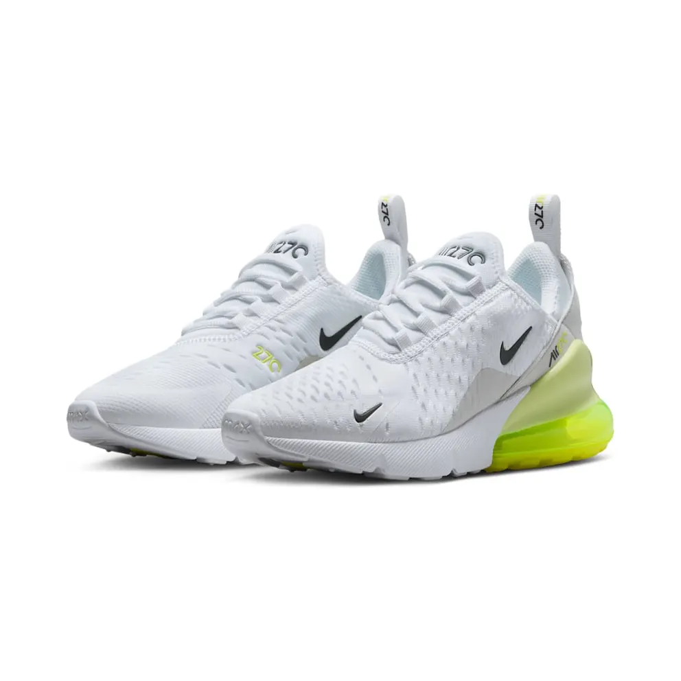 Nike Air Max 270 White Limelight Vast Grey Anthracite (943345-123)