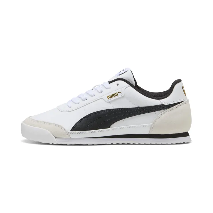 Puma Turino II OG “Puma White / Puma Black / Vapor Gray / Puma Gold” (397646_05)
