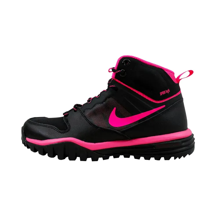 Nike Dual Fusion Hills Mid GS “Black Hyper Pink” (685621-002)