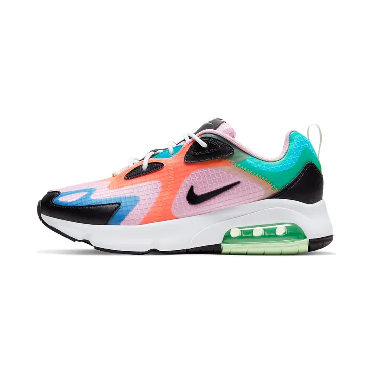 Nike Air Max 200 SE “Light Arctic Pink / Orange Pulse / White / Black” (CJ0630-600)