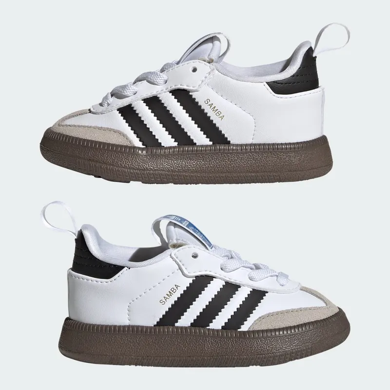 Adidas Samba Quickon Cloud White / Core Black / Gold Metallic (KI1577)