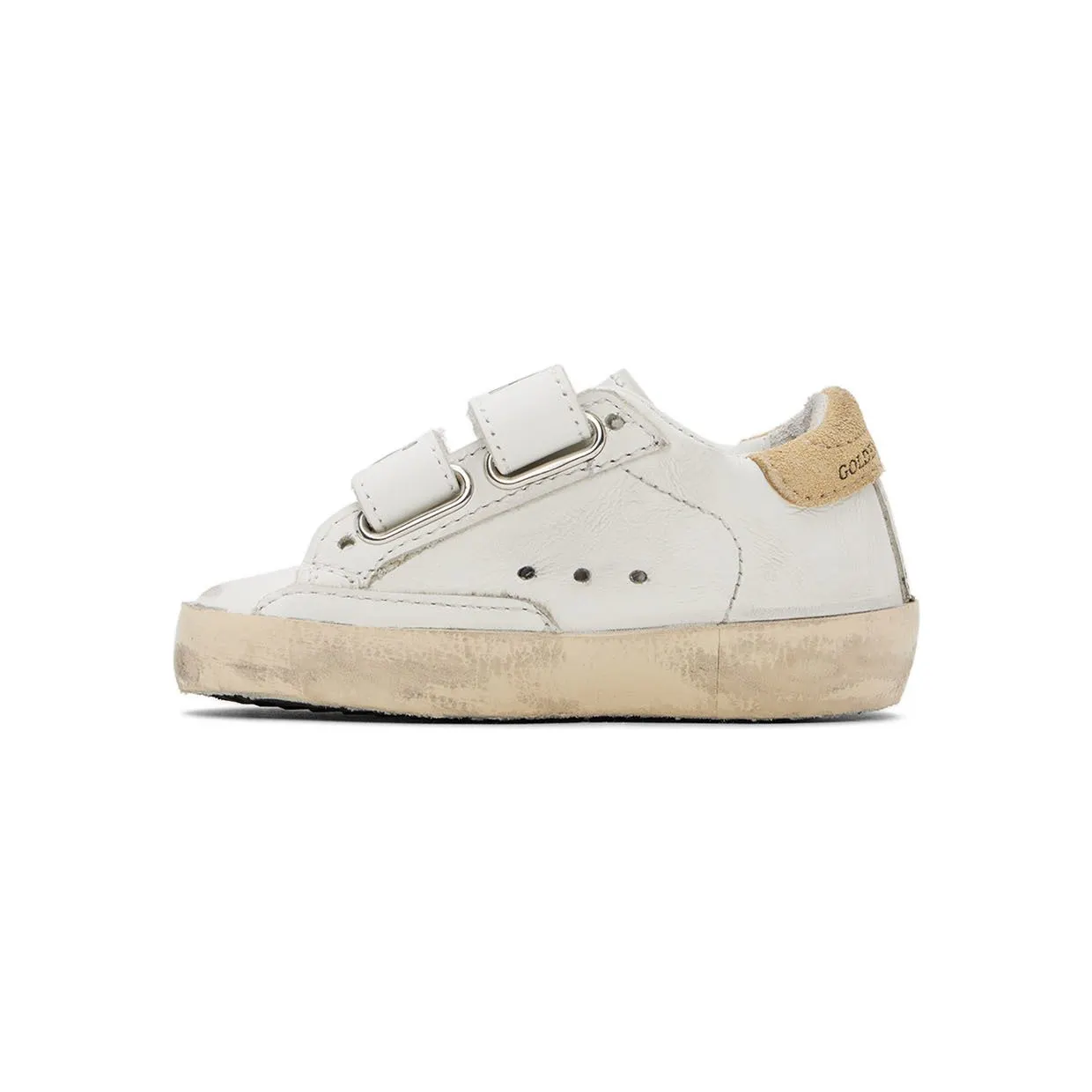 Golden Goose Baby Off-White Old School Sneakers (GJF00111.F002645.10933) (3)