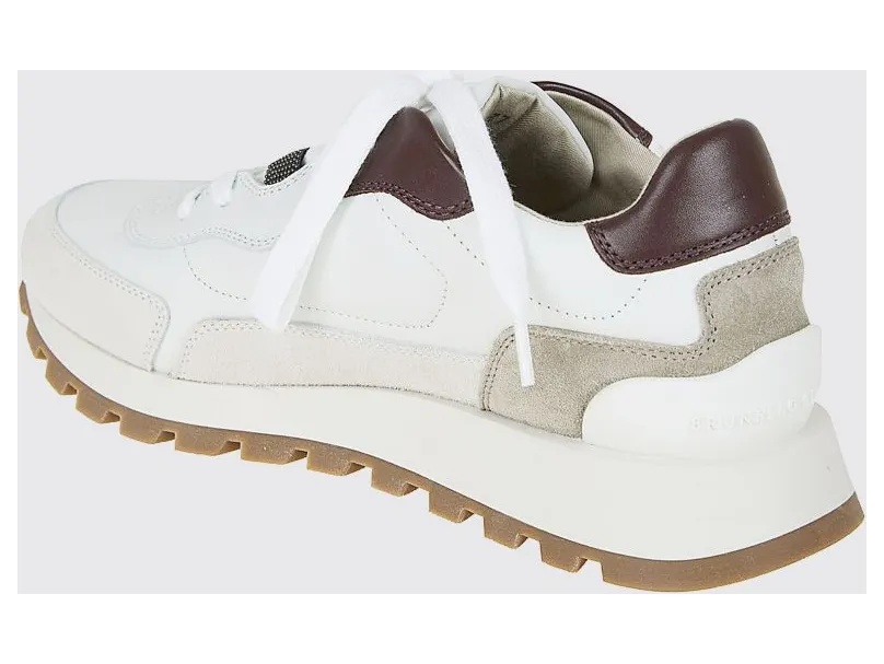 Brunello cucinelli Leather Sneakers Beige (MZGSG3028C7592) (2)