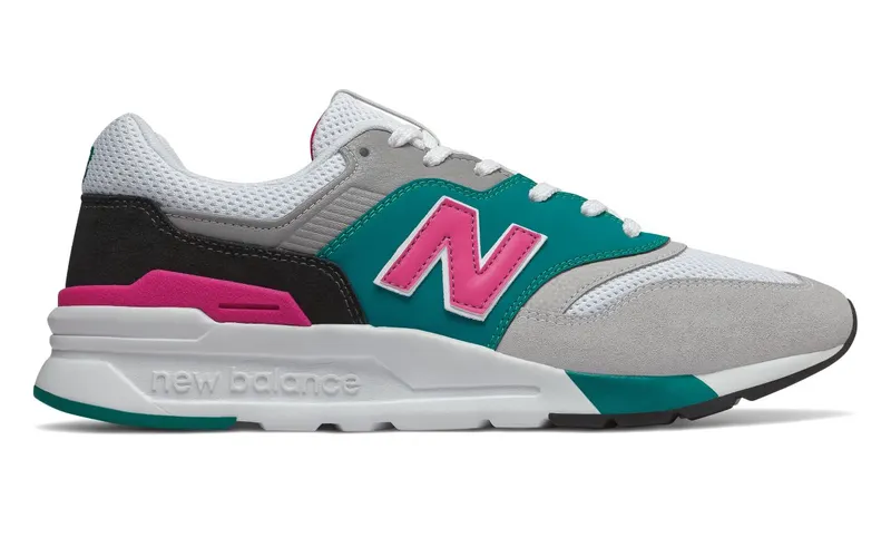 New Balance 997 H South Beach Grey/Pink-Turquoise (CM997HZH)