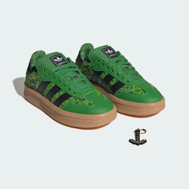 Adidas Samba XLG GS “Minecraft Green Black” (IH1732)