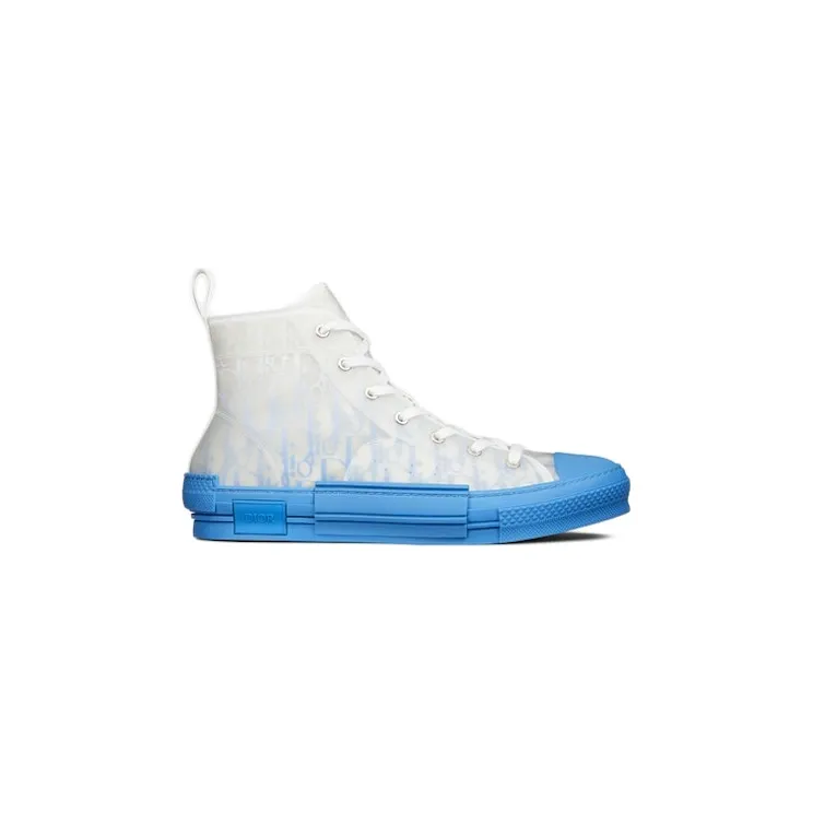 Dior B23 High Top Gradient Blue