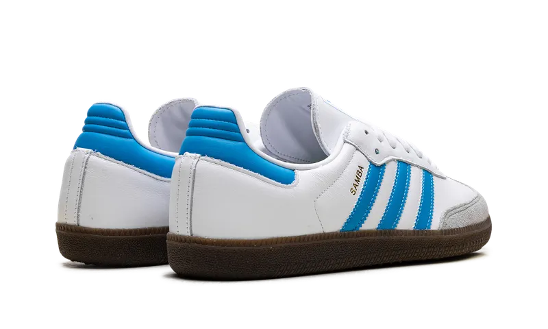 Adidas Samba OG “White Shock Cyan” (JR0612)