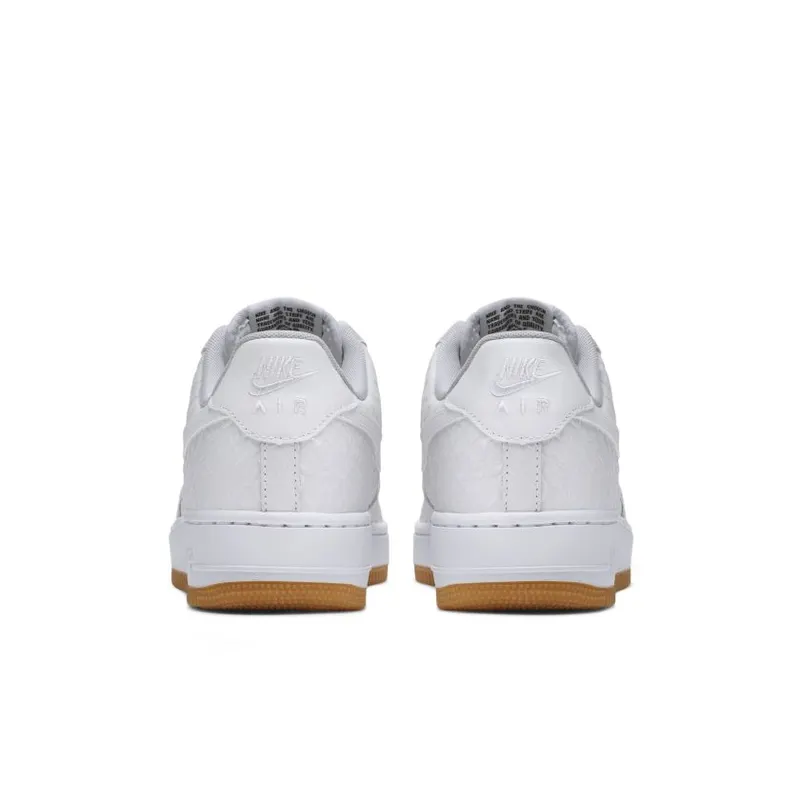 Nike Air Force 1 Low Croc Gum White White/White-Gum Light Brown (718152-100)