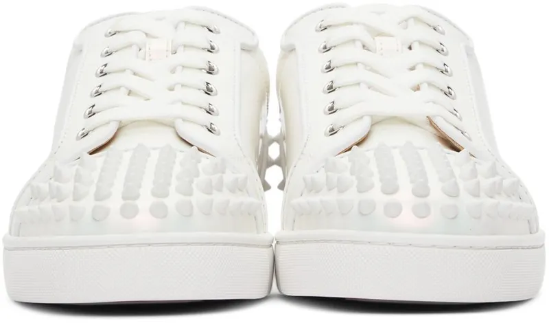 Christian Louboutin White Iridescent Seavaste 2 Orlato (3210253)