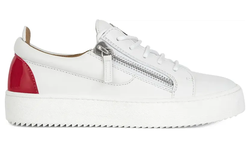 Giuseppe Zanotti Sneakers mit Reißverschluss – Weiß (RS10035001)