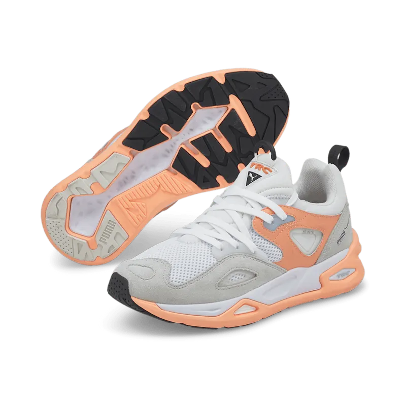 Women’s PUMA Trc Blaz White/Peach Pink (384958-04)