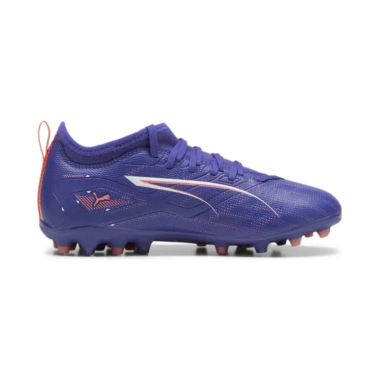 Puma Ultra 5 Match MG Fußballschuhe 01 lapis lazuli/puma white/sunset glow 38 “Blue EU / 10 Kids UK” (108098)