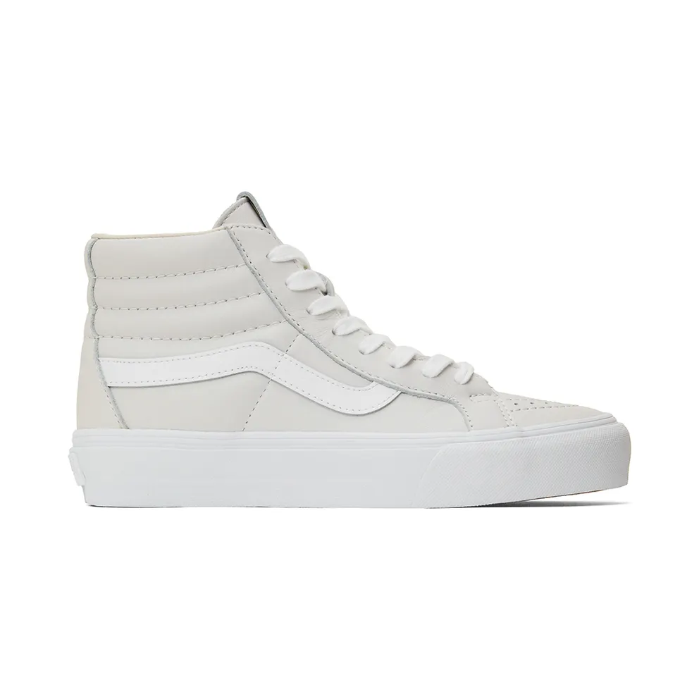 Vans Off-White Leather Sk8-Hi Reissue VLT LX (VN0A4BVH9HA)