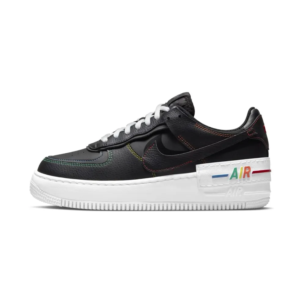 Nike Air Force 1 Low Shadow Black Opti Yellow (W) (DJ5998-001)