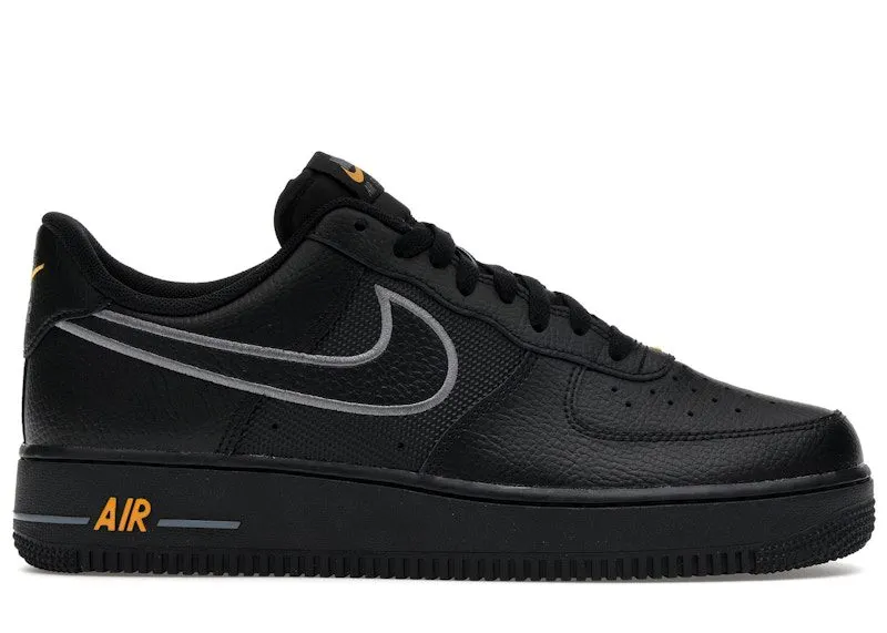 Nike Air Force 1 Low Black Laser Orange (IB7677-001)