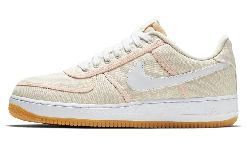 Nike Air Force 1 ’07 Low Premium ‘Light Cream Gum’ Light Cream/White/Crimson Tint (CI9349-200)