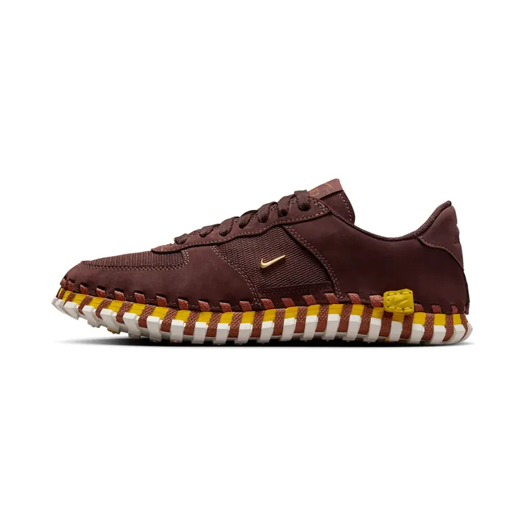 Nike J Force 1 Low LX SP “Earth / Blue Lightning / Tour Yellow / Metallic Gold” (DR0424-200)