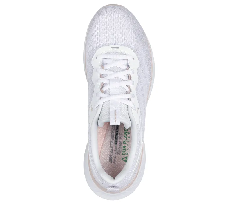 Skechers Relaxed Fit: Edgeride – Power Flow – White / Natuurlijk – “White” (150471 WNT)