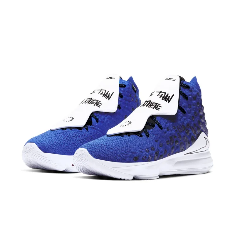 Nike LeBron 17 More Than An Athlete Racer Blue/White-White (CT3464-400)