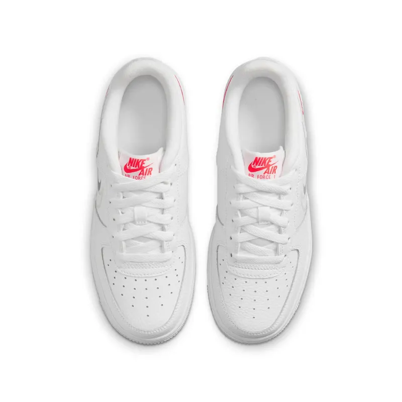 Nike Air Force 1 Low Multi-Swoosh White Particle Grey Photon Dust Bright Crimson (DO6486-100)