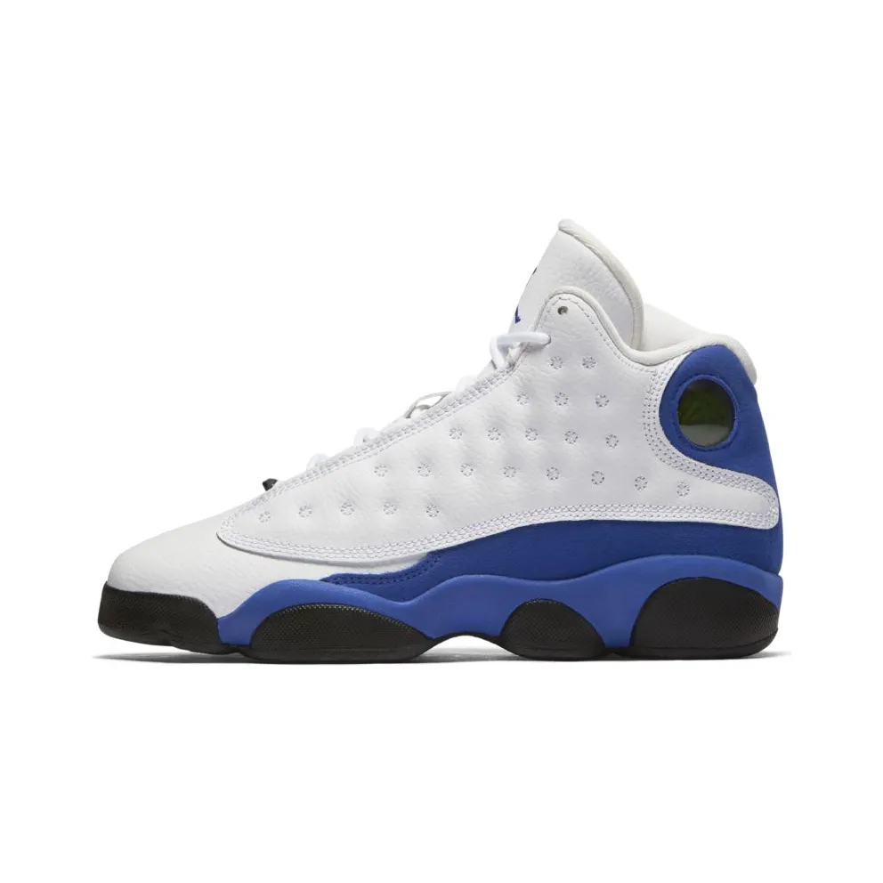Jordan 13 Retro White Hyper Royal Black (GS) White/Hyper Royal-Black (884129-117)