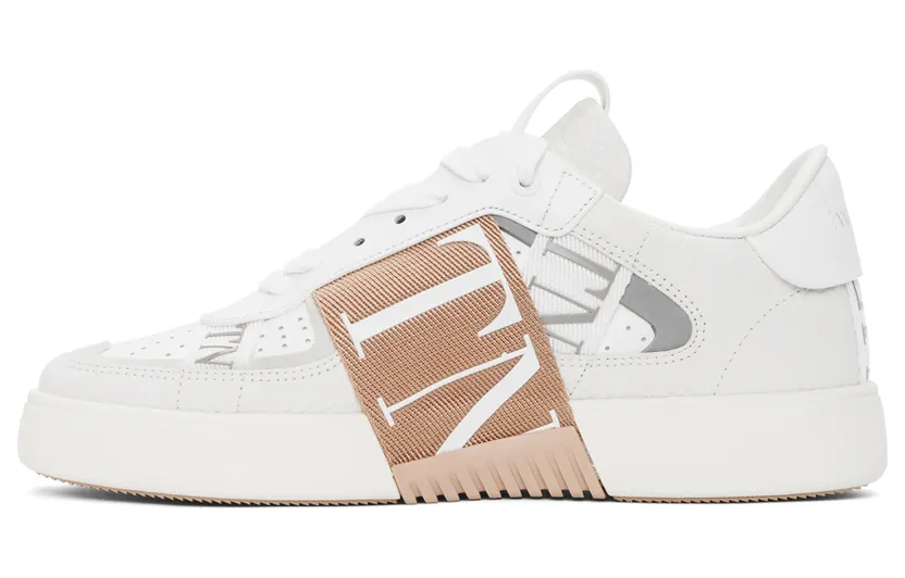 Valentino Garavani White & Pink Valentino Garavani ‘VL7N’ Sneakers (VW2S0V66WRQ) (3)