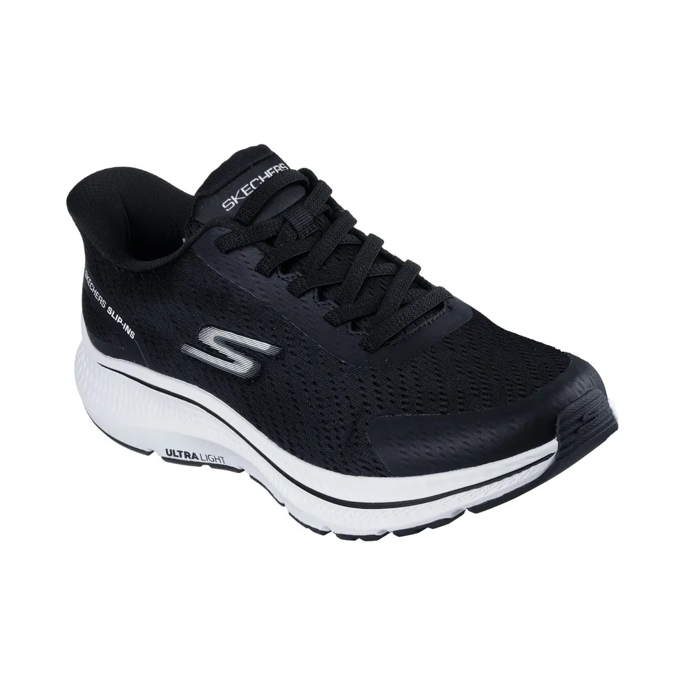 Skechers Slip-ins: GO RUN Consistent 2.0 – Worldview Sneaker Black/White