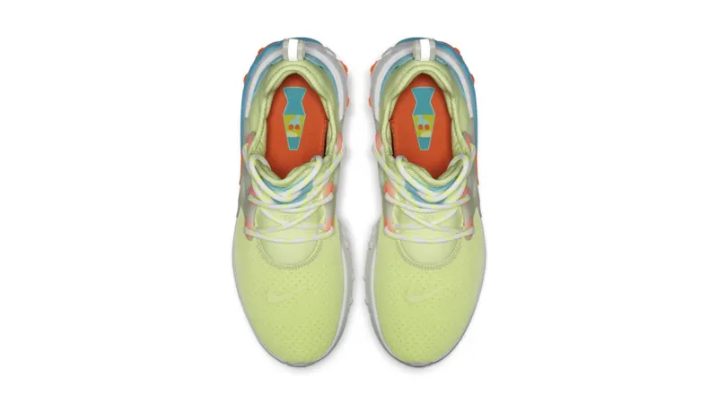 Nike React Presto Barely Volt (W) Barely Volt/Hyper Crimson-Blue Gaze-Volt-White (CD9015-700)