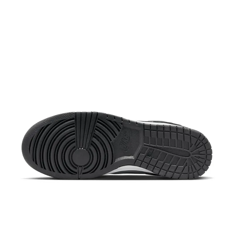 Nike Dunk Low Black Cool Grey Volt Mini Swoosh (FQ2205-001)
