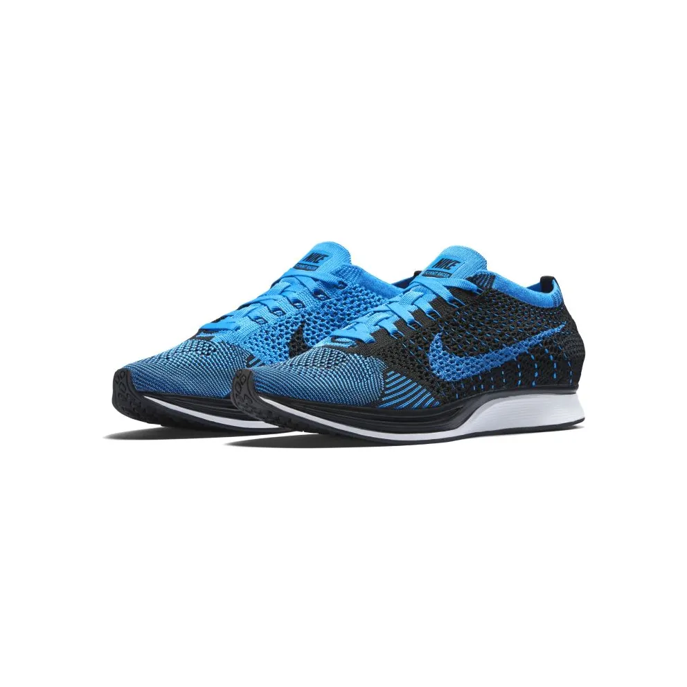 Nike Flyknit Racer Black Photo Blue Black/Photo Blue-White (526628-001)