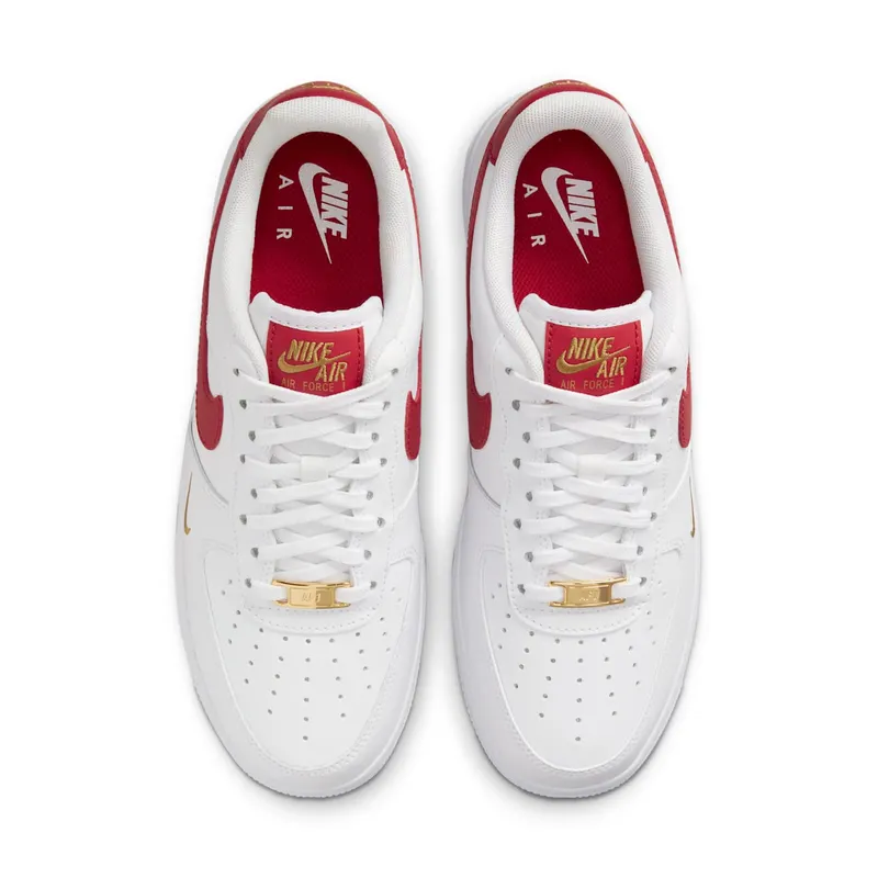 Nike Air Force 1 07 Red Mini Swoosh (CZ0270-104)
