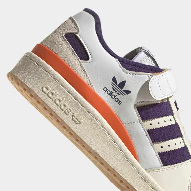 Adidas Forum 84 Low Cream White / Dark Purple / Orange (GX9049)