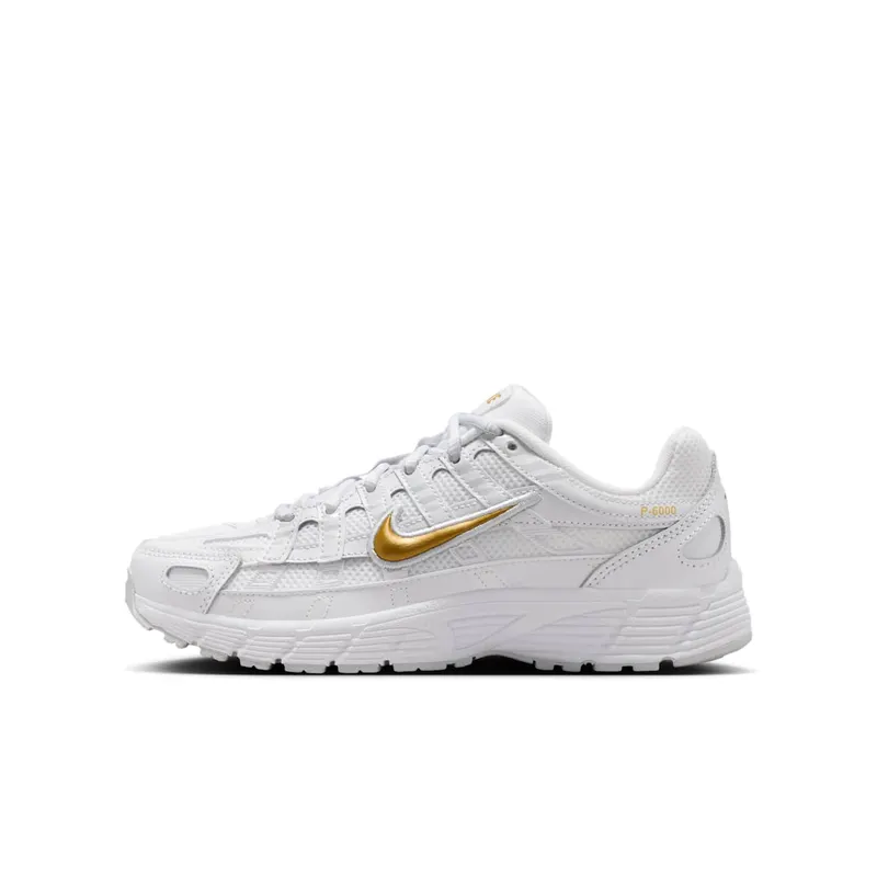 Nike P-6000 GS “White Metallic Gold” (HV5064-102)