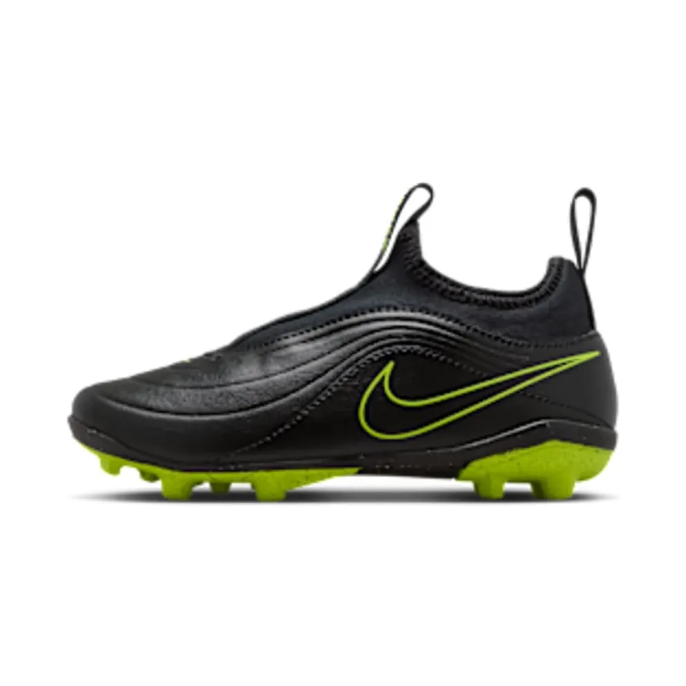 Nike Jr Tiempo Maestro Club Flex ‘ Multi-Ground Low-Top “Black / Volt” (IB5029-007)