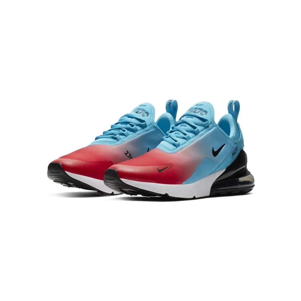 Nike Air Max 270 Firecracker Blue Fury/White-University Red-Black (CJ0767-400)