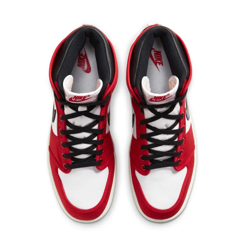 Jordan 1 KO Chicago (2021) – “White / Gym Red / Black” (DA9089-100)
