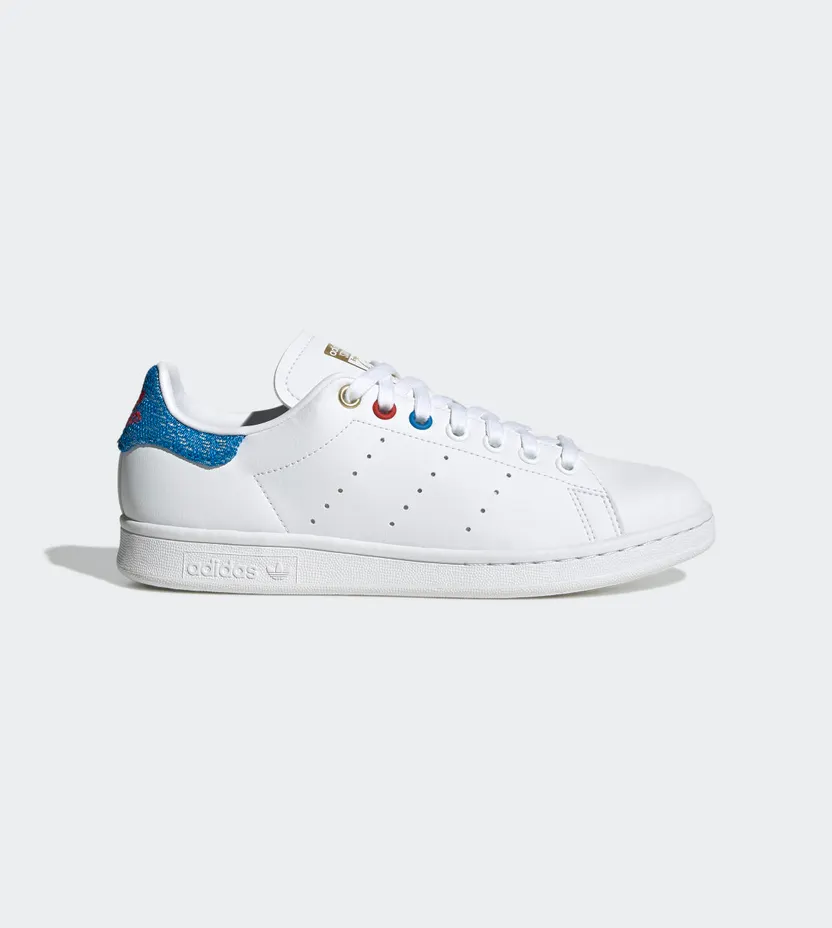 adidas Stan Smith Cloud White / Blue Rush / Matte Gold (GY5701)