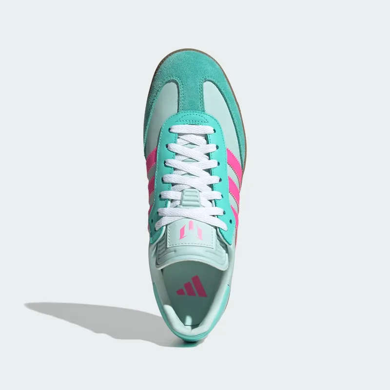 Adidas Samba Messi Halo Mint / Lucid Pink / Gum (KI8505)