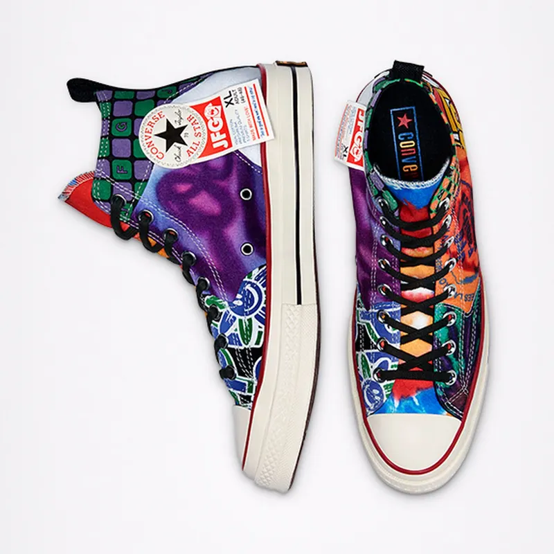 Converse Joe Freshgoods x Chuck 70 High ‘JFG Family Reunion’ Black/Multi/Egret (170646C)