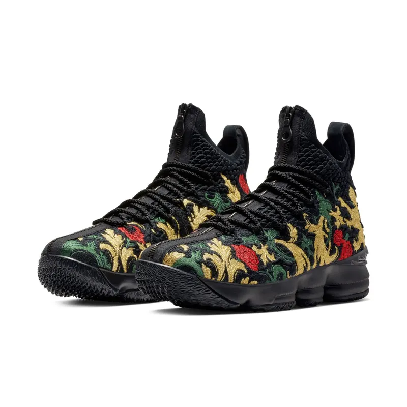Nike LeBron 15 Performance Kith Closing Ceremony Black/Black-Multi-Color (AJ3936-002)