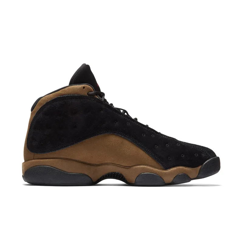 Jordan 13 Retro Olive Black/True Red-Light Olive (414571-006)