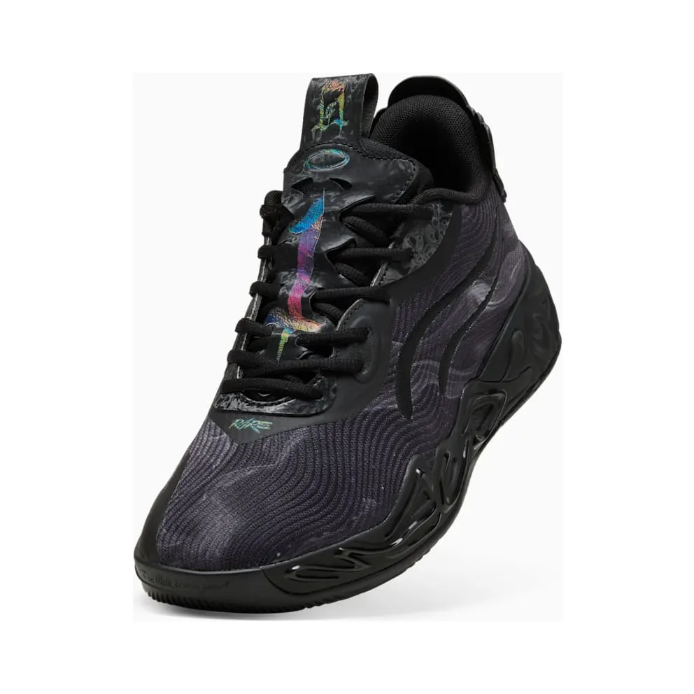 Puma LaMelo Ball MB.04 Lo Team Black Dark Amethyst (312174-01)